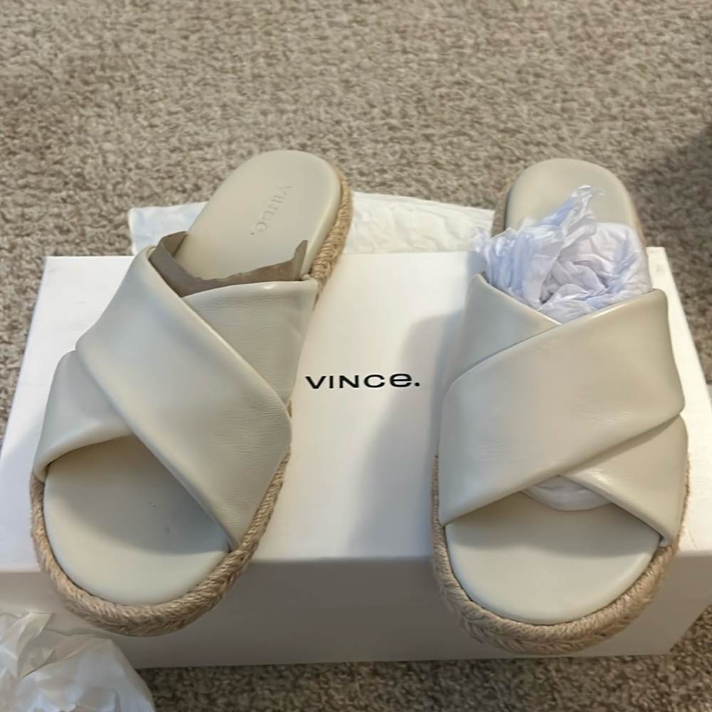 VINCE. Selene off white Slide